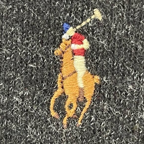 Polo Ralph Lauren Men's Gray Cotton Quarter Zip Sweatshirt Comfy Normcore XXL - Picture 4 of 12